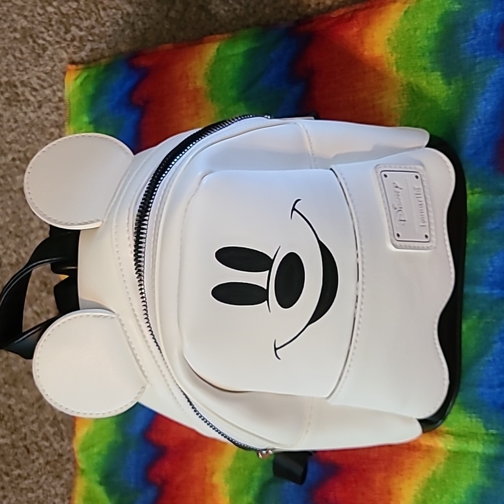 Mickey Mouse Loungefly Disney Glow in the dark backpack